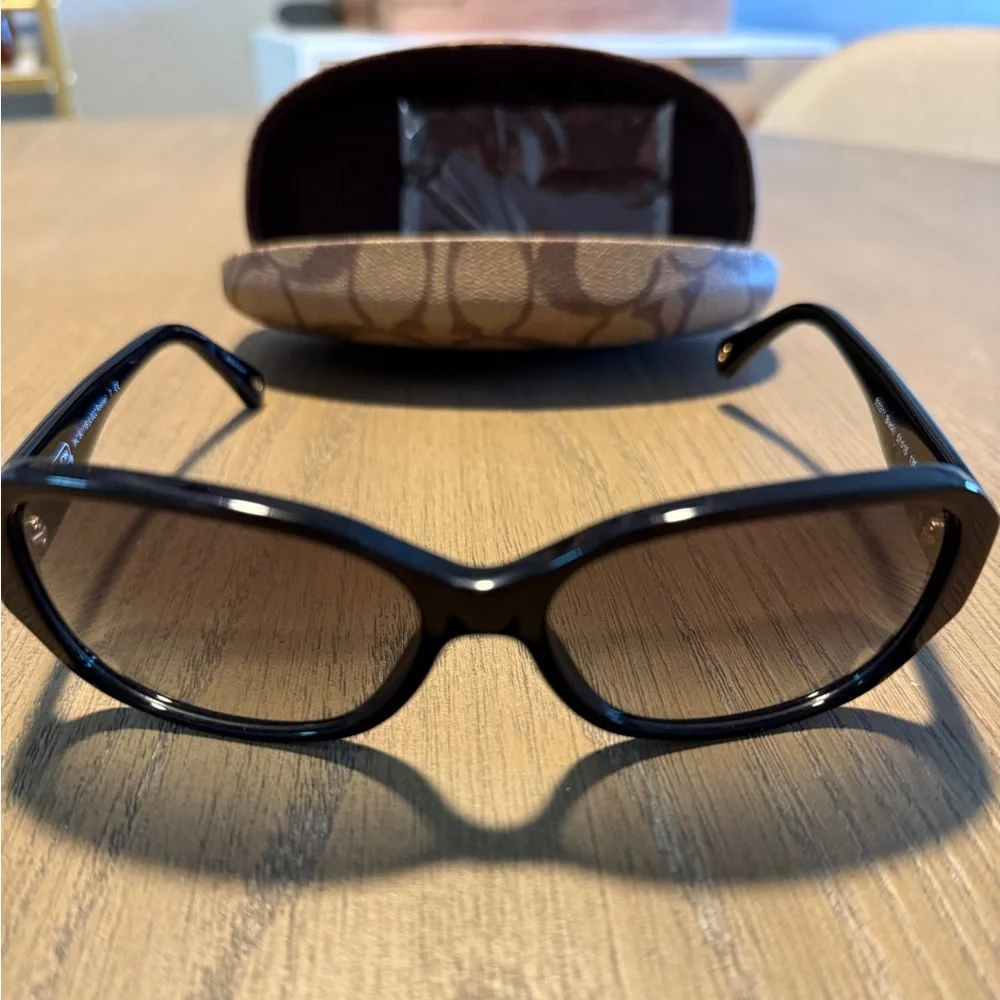 Coach Black Reese Sunglasses - Picture 3 of 11